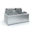Φριτέζα Ηλεκτρική Διπλή Φ1000/380 (2Χ8Lt-10Lt) 380V