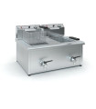 Φριτέζα Ηλεκτρική Διπλή Φ1001 (2x6Lt-8Lt) 230V με βρύση