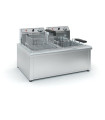Φριτέζα Ηλεκτρική Διπλή Φ1002 (2x5Lt-7Lt) 230V