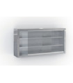 Ποτηριέρα Με Συρόμενα Κρύσταλλα 140x32x70