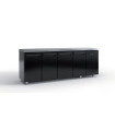 Ψυγείο Πάγκος Κατάψυξης Μαύρο 225x60x87