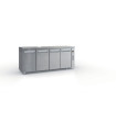 Ψυγείο Πάγκος Κατάψυξης Inox 195x70x87 Χωρίς Μηχανή