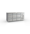 Ψυγείο Πάγκος Συντήρησης Inox Με Συρτάρια 180x60x87