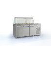 Ψυγείο Σαλατών Inox  180x70x126