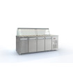 Ψυγείο Σαλατών Inox  225x70x126